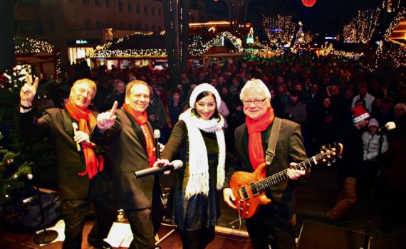 Bühnene-Selfie Weihnachtsmarkt Wolfsburg