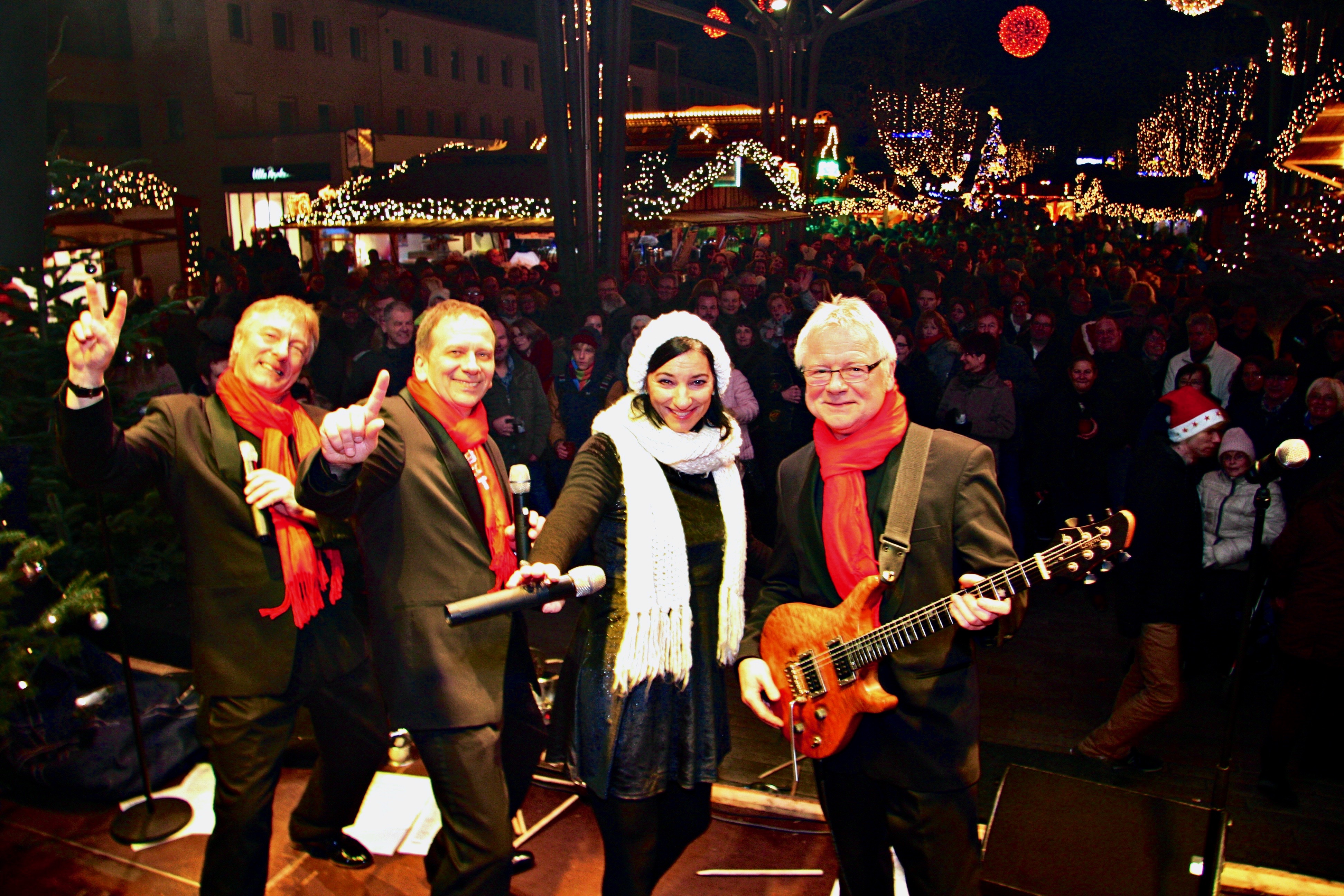 Bühnene-Selfie Weihnachtsmarkt Wolfsburg