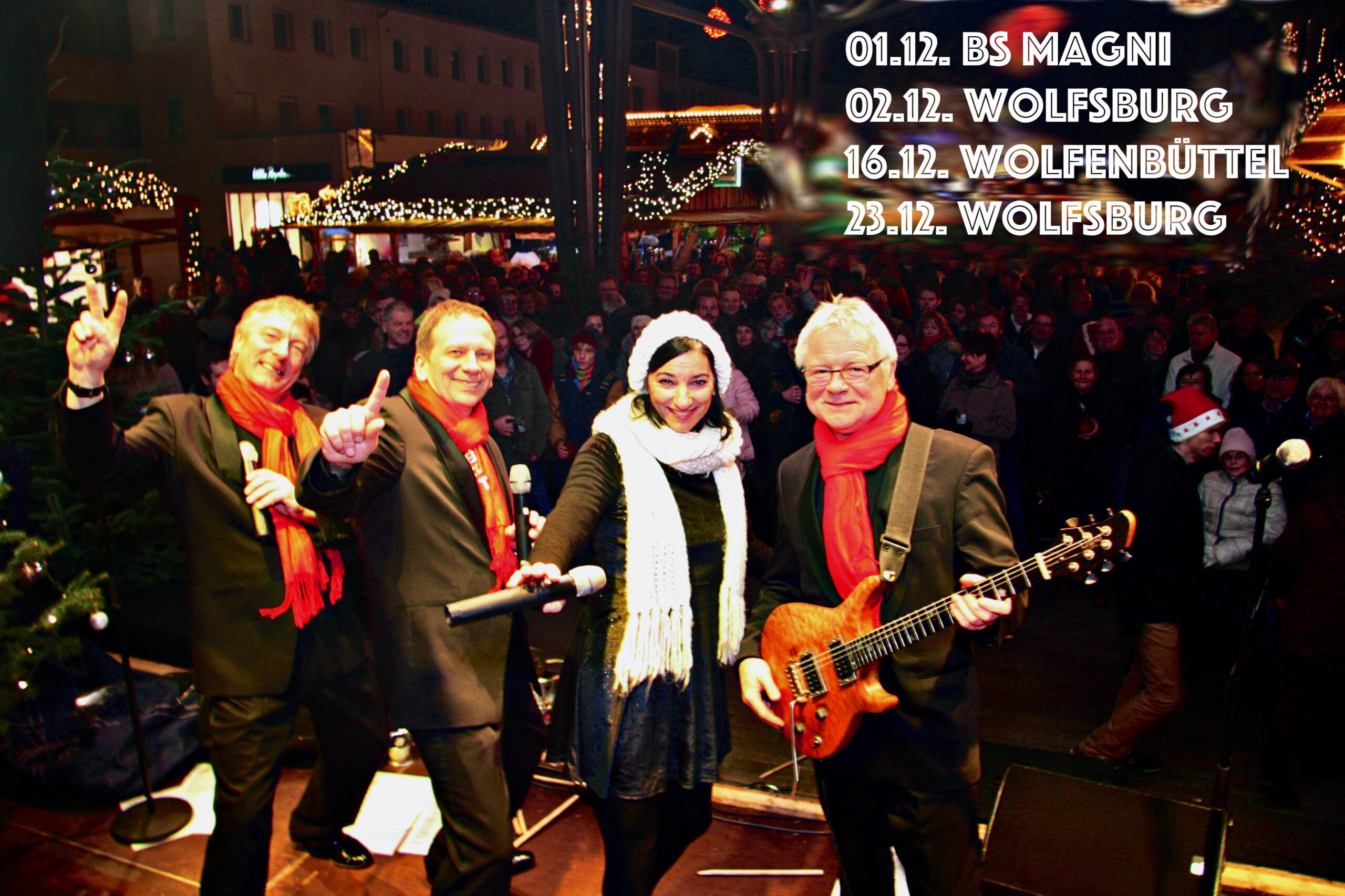 Hobbit Xmas-Live-Acts 2023:
01.12. BS Magni
02.12. Wolfsburg
16.12. Wolfenbüttel
23.12. Wolfsburg